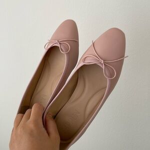 Pink Ribbon Low Heel Pumps